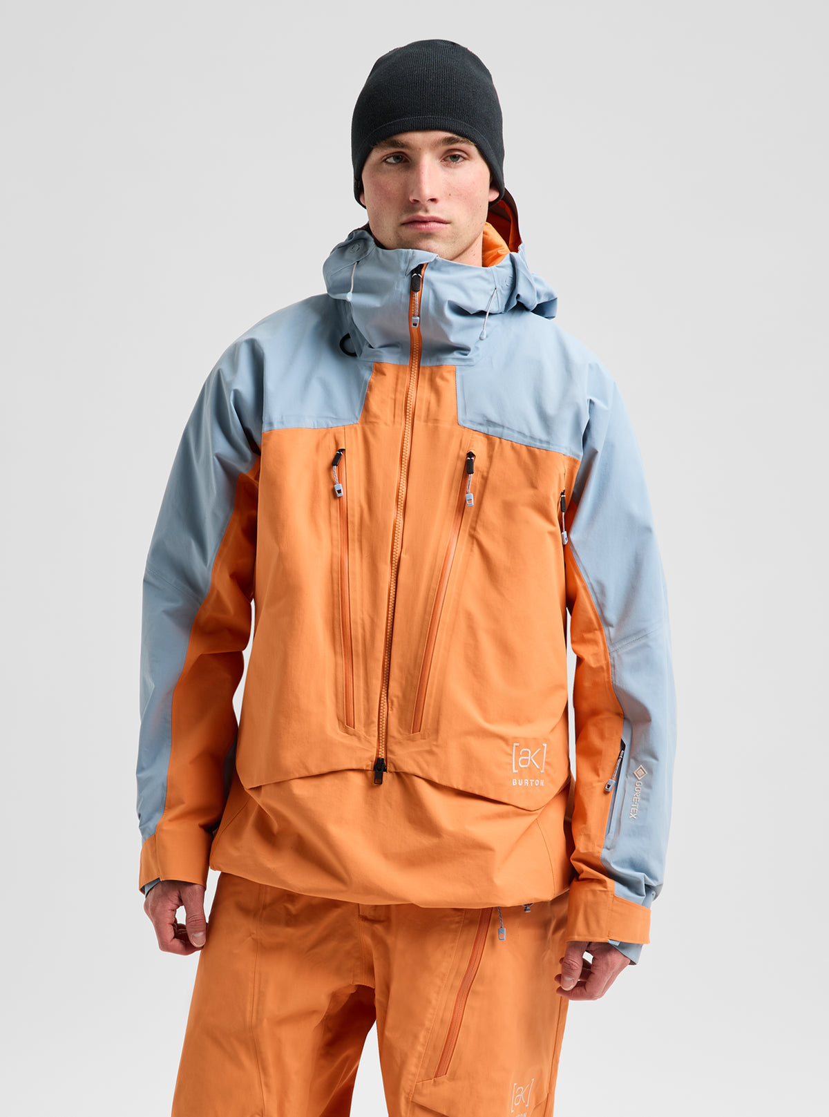 Product image of Men's Burton [ak] Cyclic GORE-TEX 2L Anorak[Variant:Airstream Blue / Goldfish Orange]