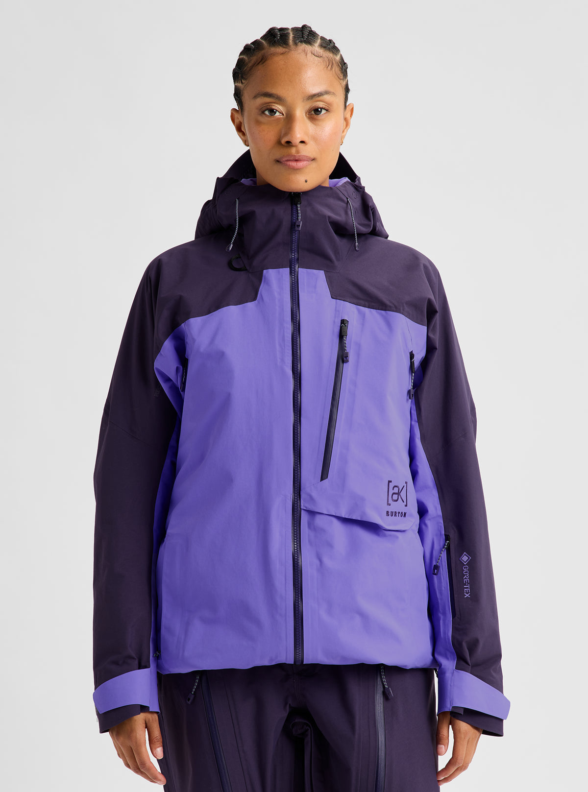 Product image of Women's Burton [ak] Cyclic GORE-TEX 2L Jacket[Variant:Nightshade Purple / Purple Voltage]