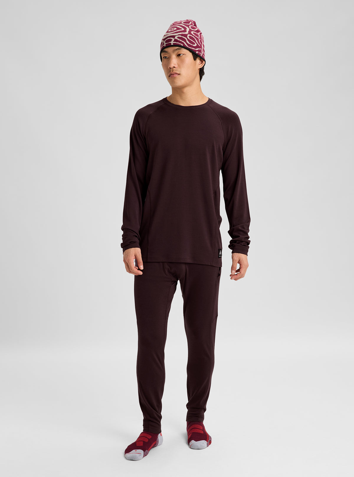 Men's Burton Merino Blend Midweight Base Layer Crew