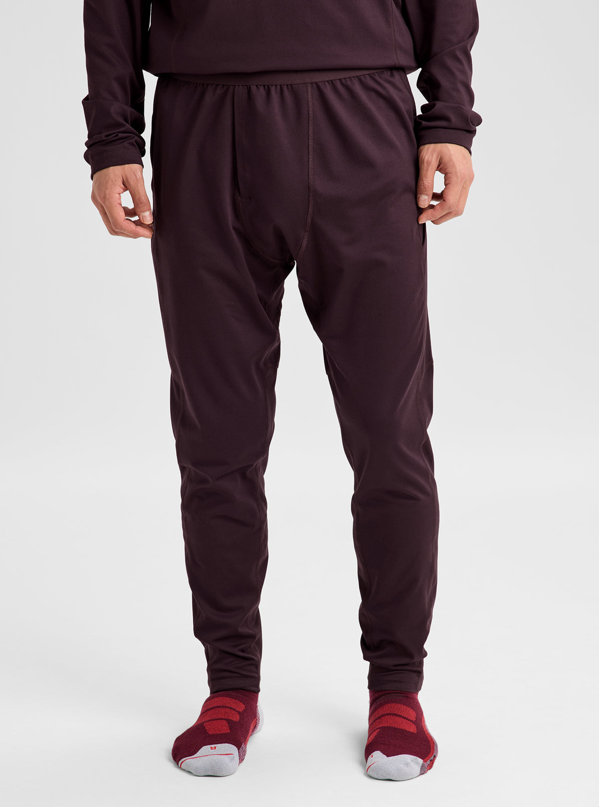 Product image of Men's Burton Synthetic Midweight Base Layer Pants[Variant:Bear Hug Brown]