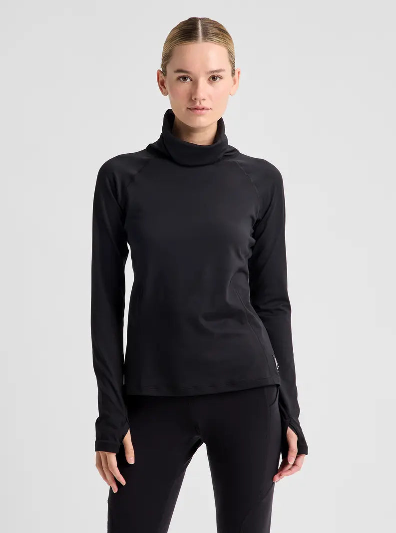 Product image of Women's Burton Synthetic Midweight Base Layer Long Neck[Variant:True Black]