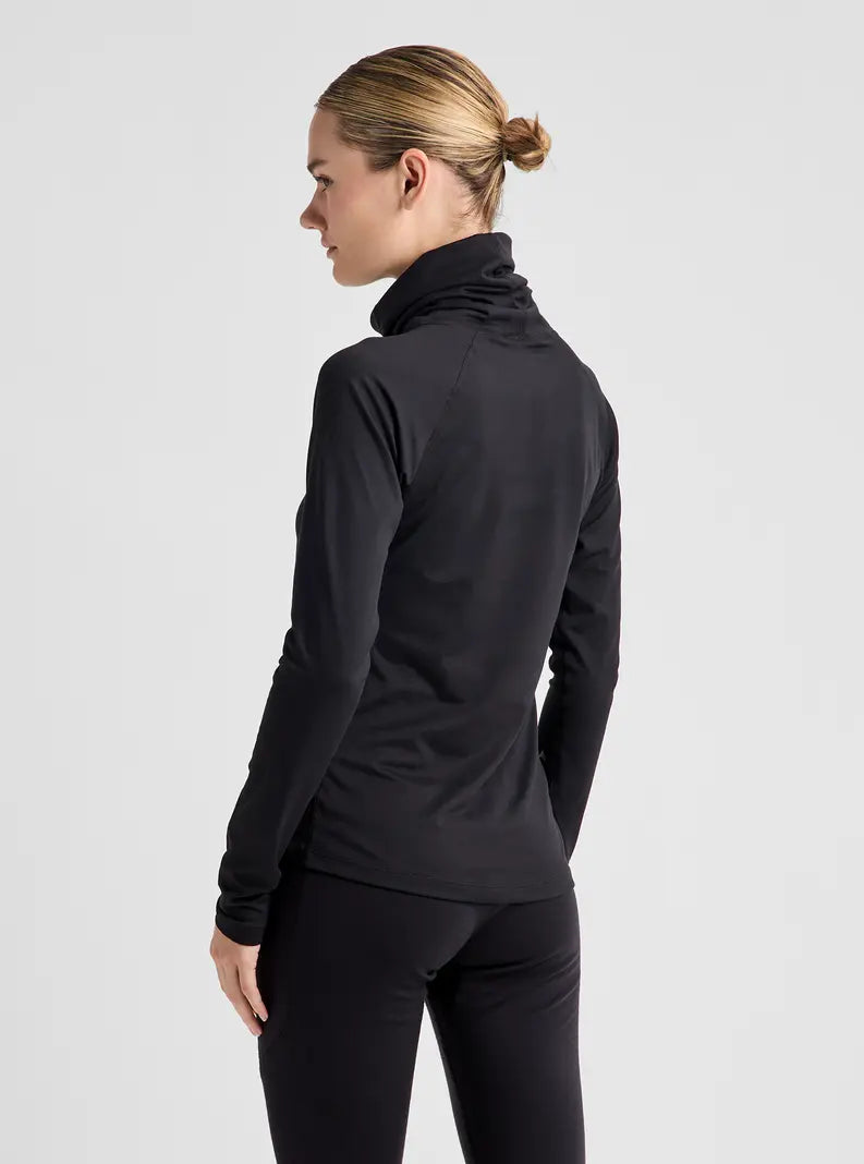 Product image of Women's Burton Synthetic Midweight Base Layer Long Neck[Variant:True Black]