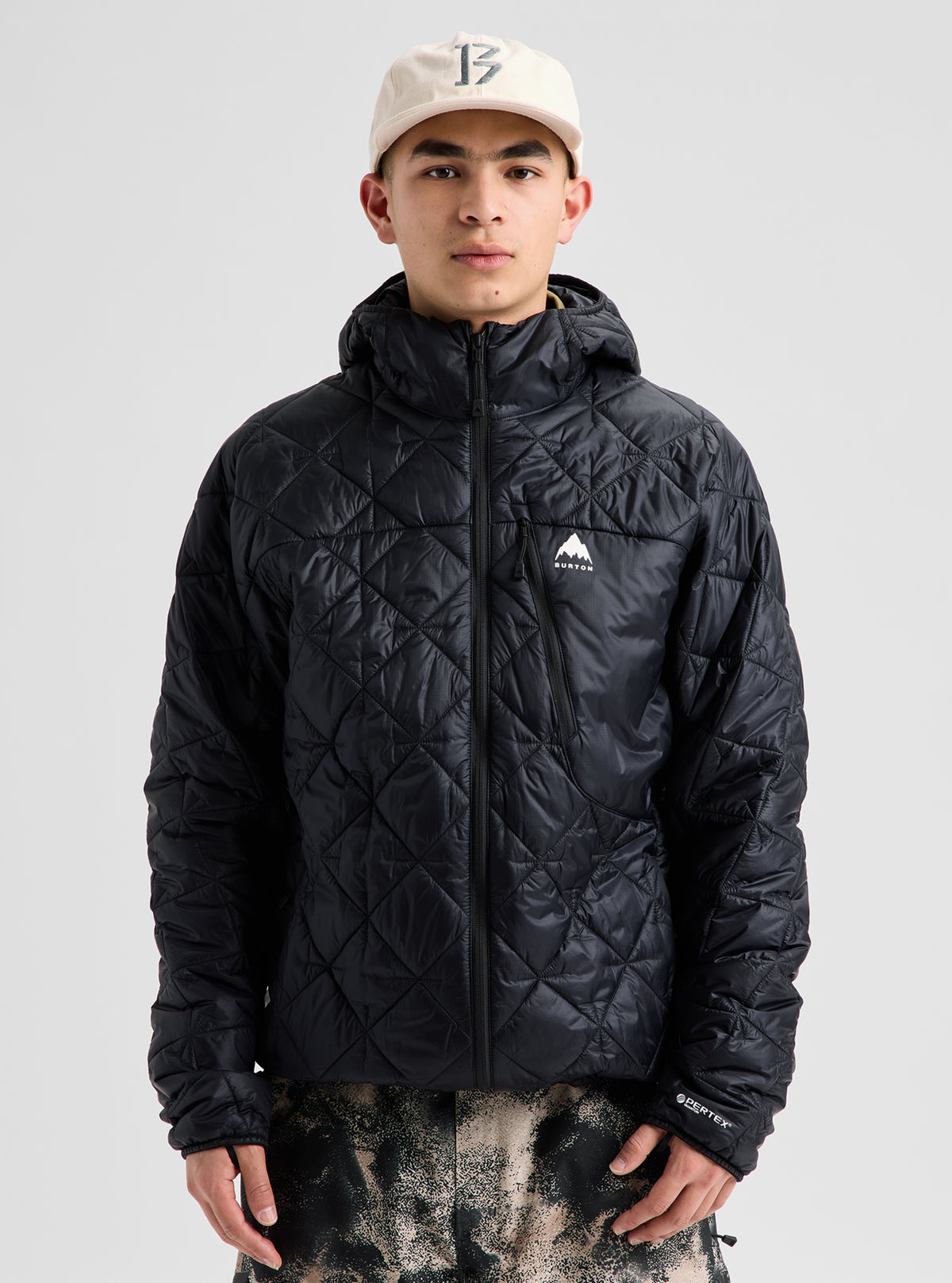 Product image of Men's Burton Reserve Synthetic Insulated Hooded Jacket[Variant:True Black]