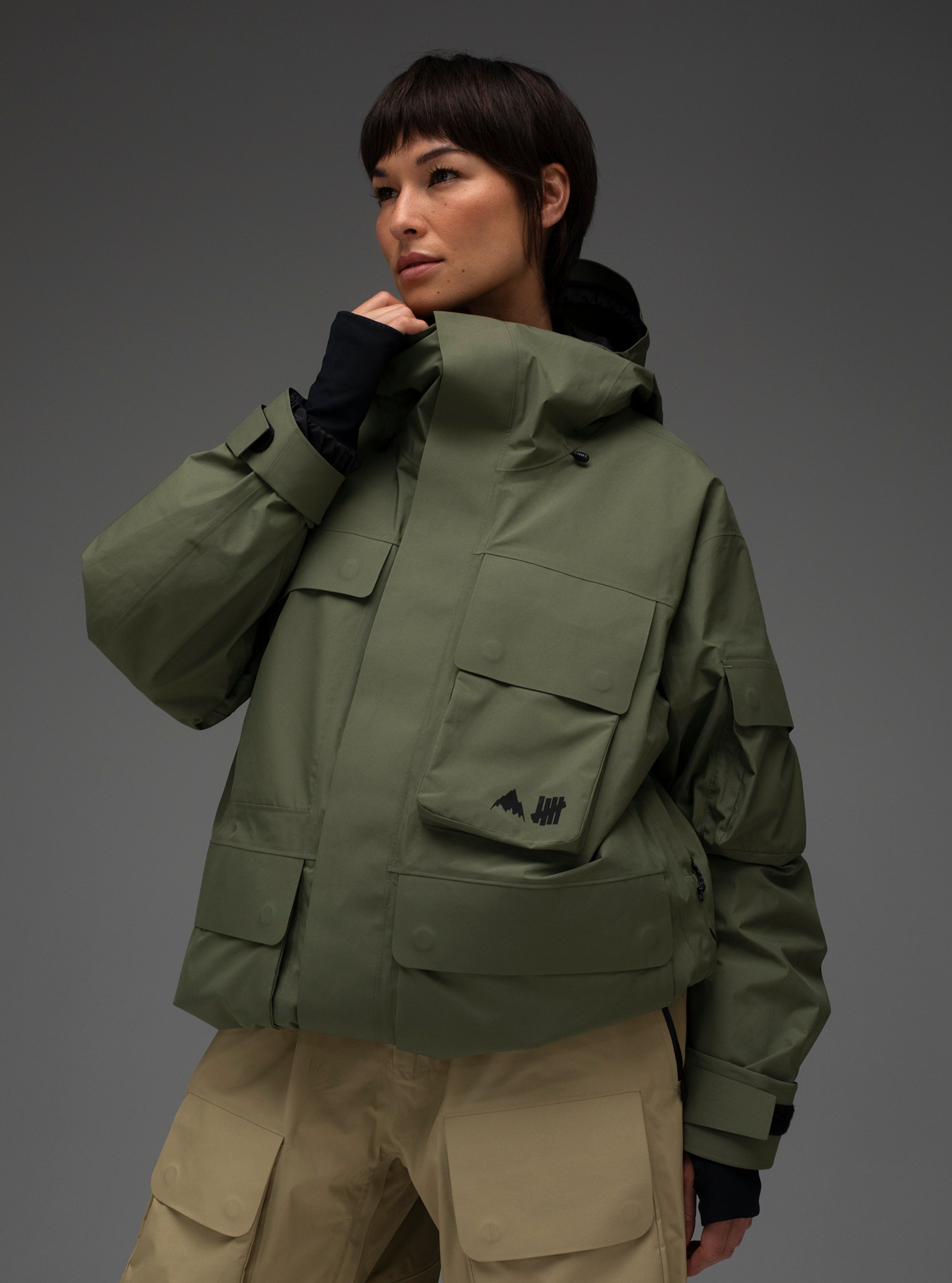 Product image of Men's Burton x Undefeated 2L GORE-TEX Jacket[Variant:Olive]