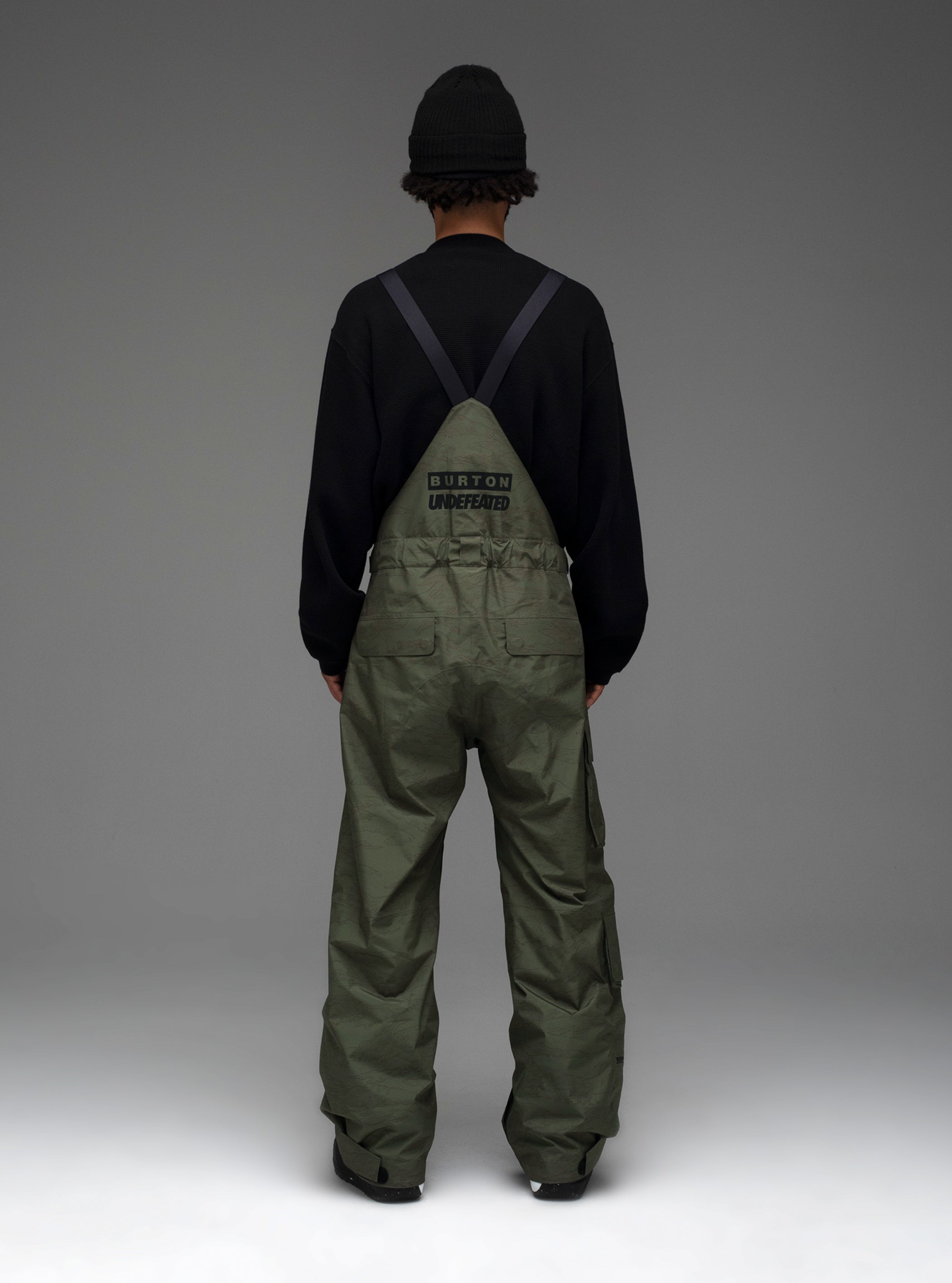 Product image of Men's Burton x Undefeated 2L GORE-TEX Bib Pants[Variant:Olive Camo]