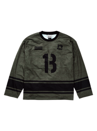 Product image of Men's Burton Undefeated Jersey Crewneck Sweatshirt[Variant:Olive Camo]
