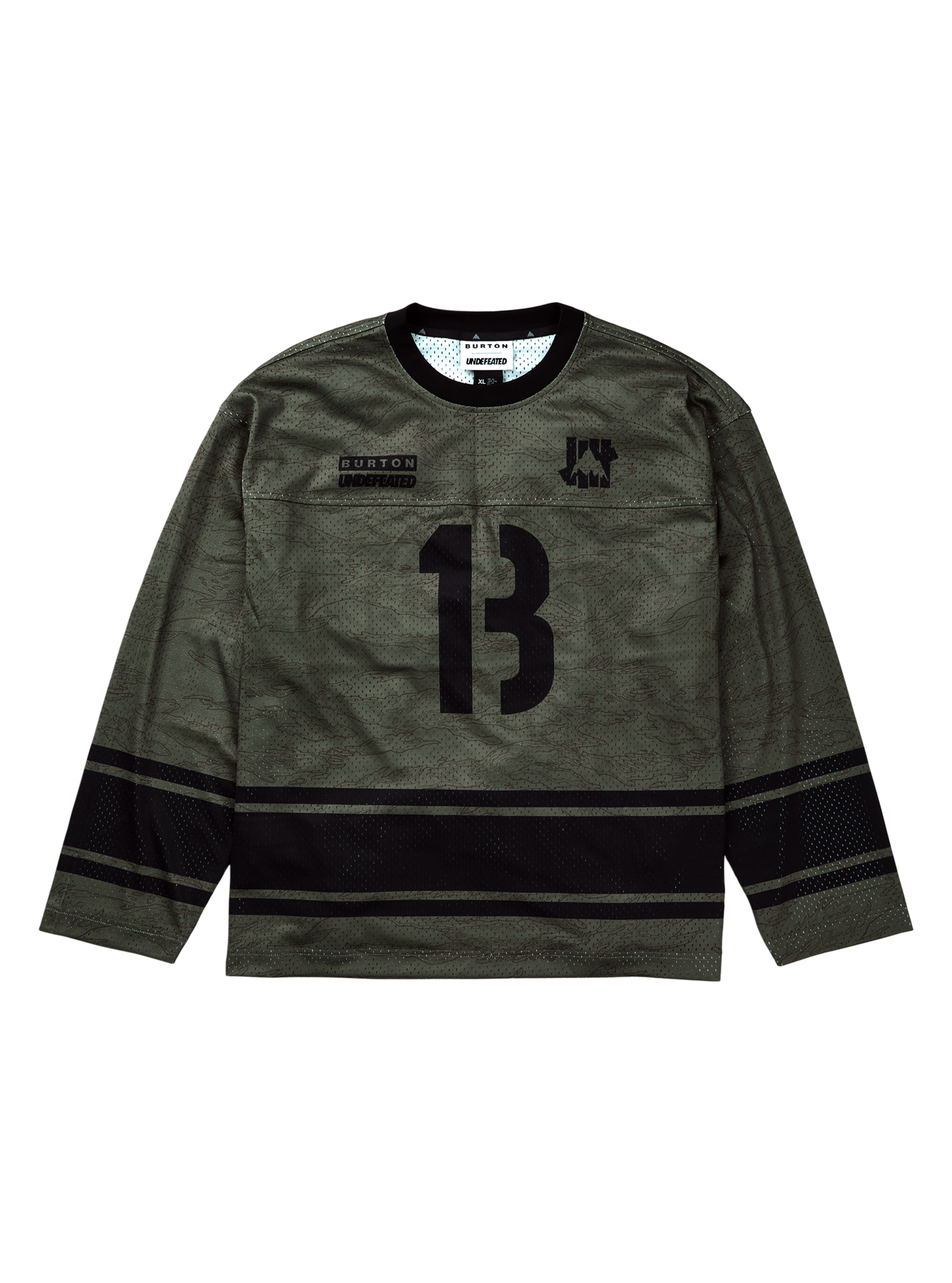 Burton Undefeated ジャージー クルーネック スウェットシャツ