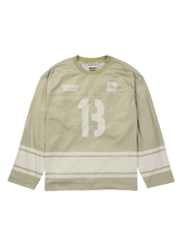 Product image of Men's Burton Undefeated Jersey Crewneck Sweatshirt[Variant:Light Khaki]
