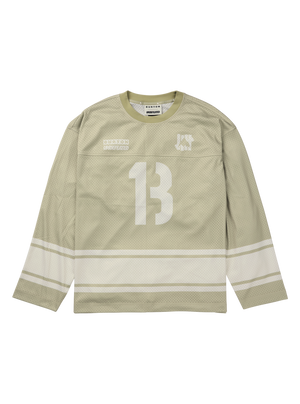 Product image of Men's Burton Undefeated Jersey Crewneck Sweatshirt[Variant:Light Khaki]