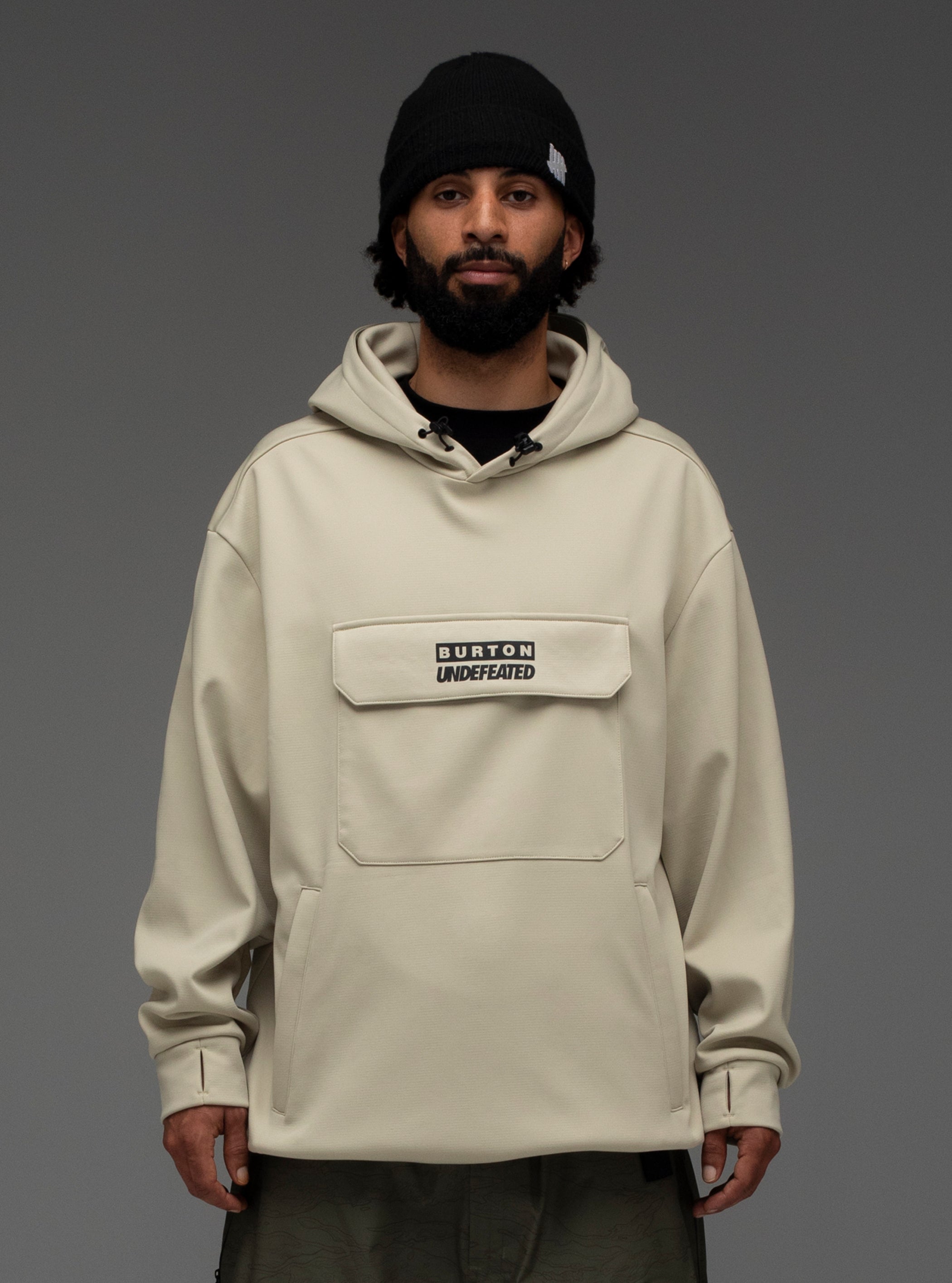 Product image of Men's Burton Undefeated Performance Hoodie[Variant:Light Khaki]