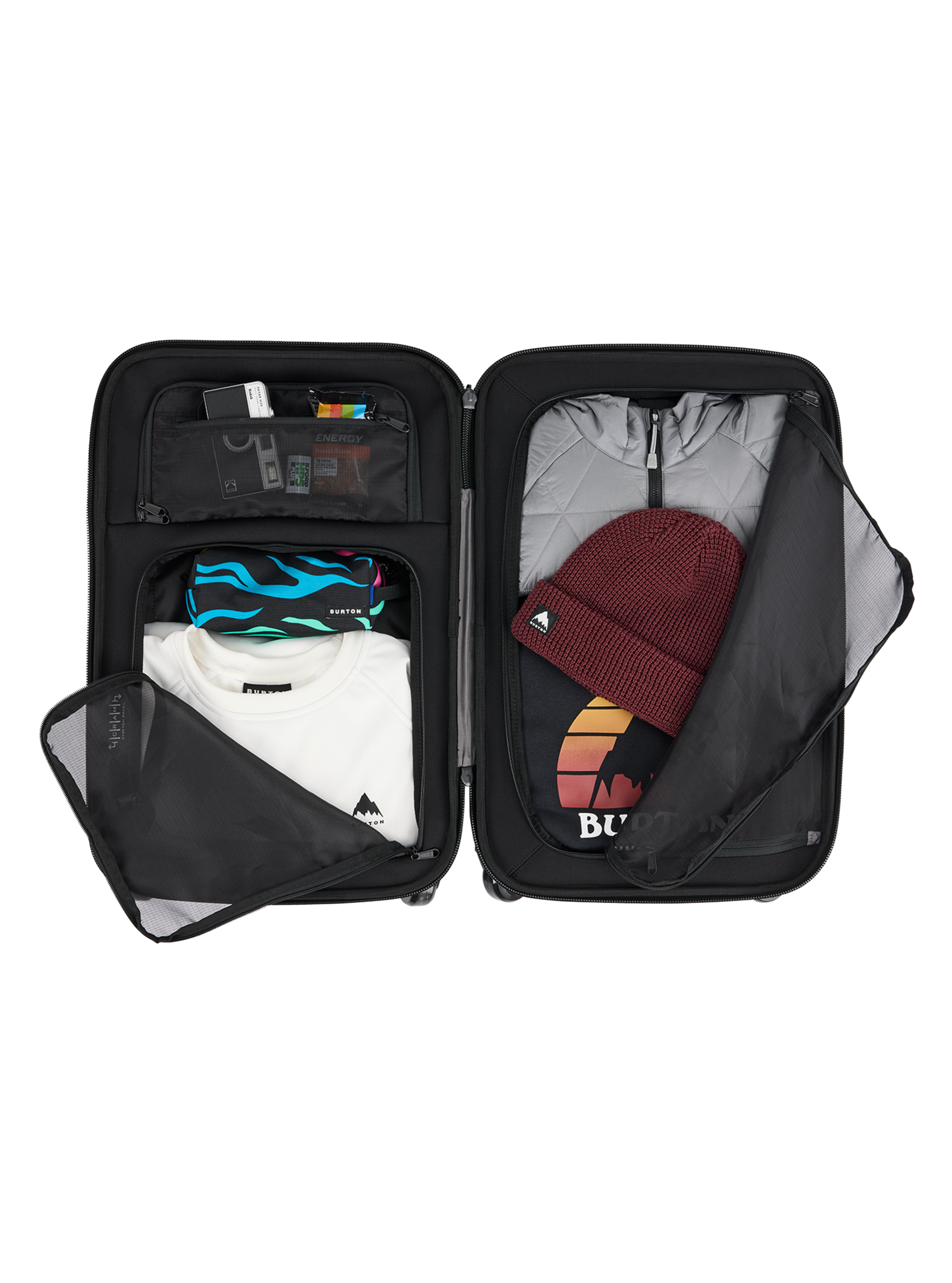 Burton 4ウィール フライト デック 38L トラベルバッグ