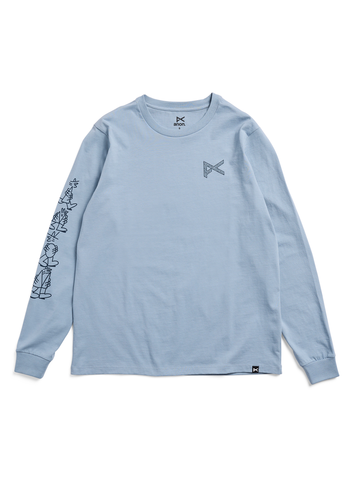 Product image of Anon Graphic Long Sleeve T-Shirt[Variant:LB Worldwide]
