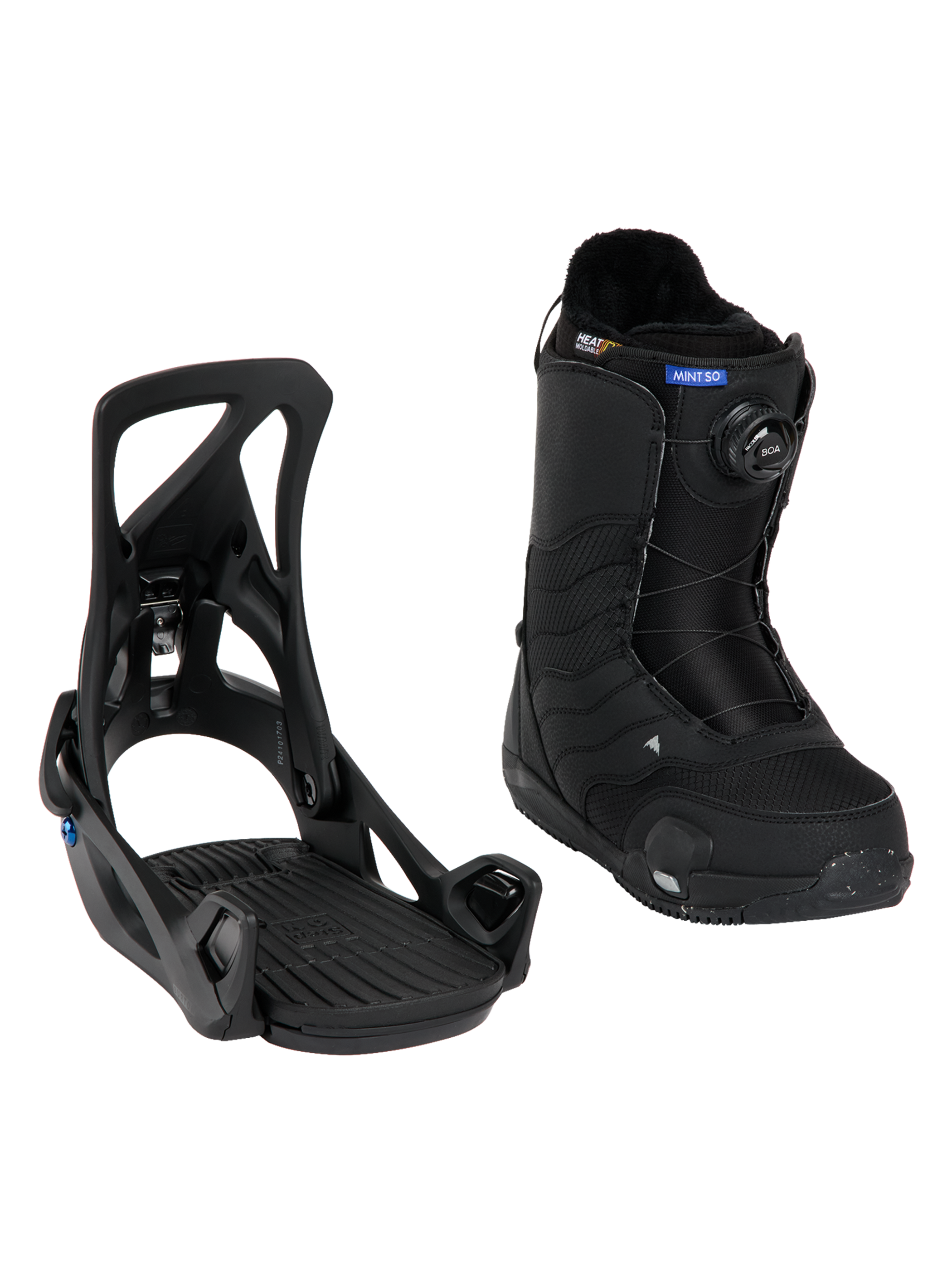 Product image of Women's Burton Step On® Snowboard Boot & Binding Package[Variant:Black]