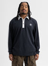 Product image of Men's Burton Rugby Shirt[Variant:True Black / Stout White]