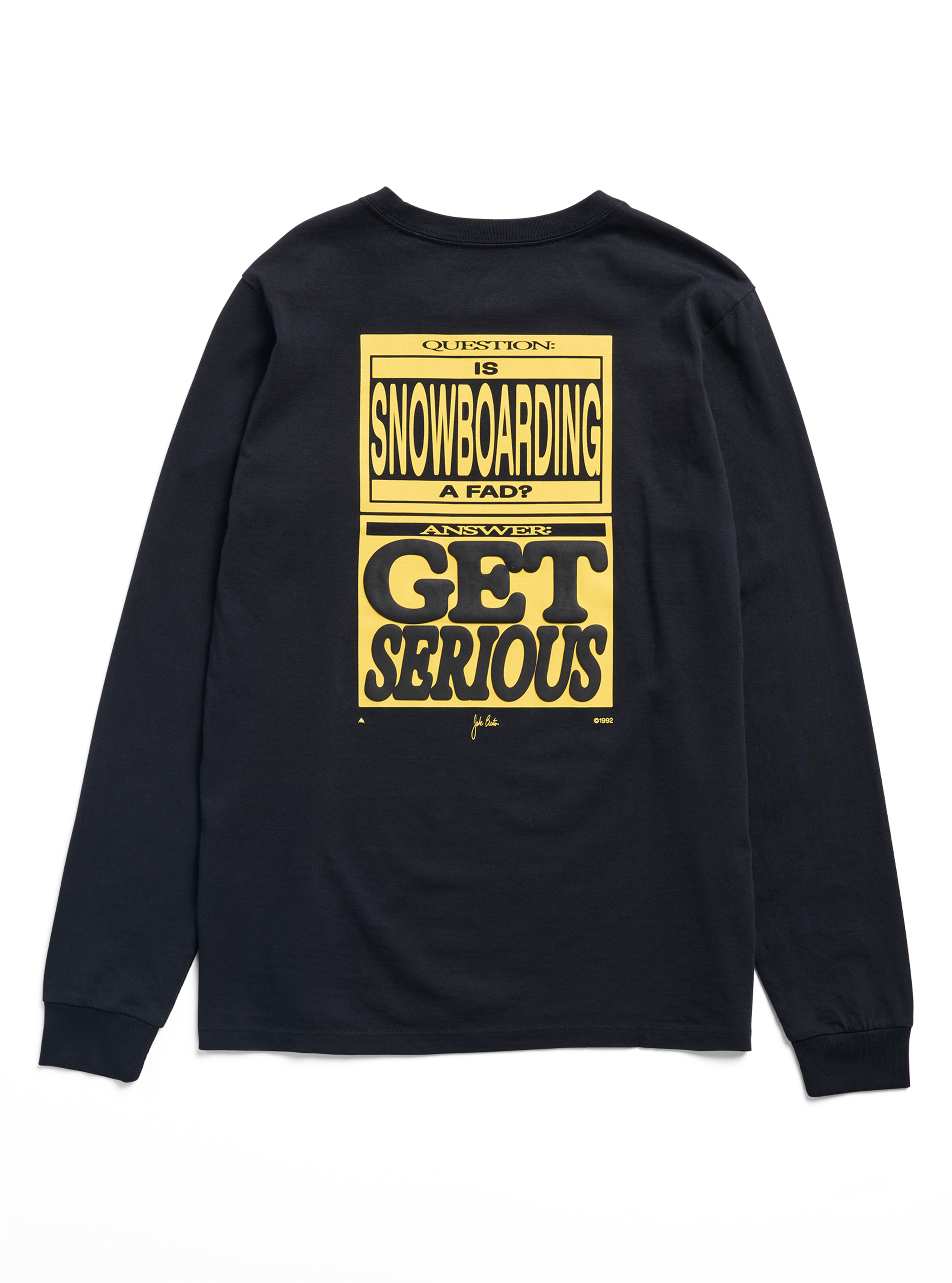 Product image of From Burton to the World Long Sleeve T-Shirt[Variant:True Black]