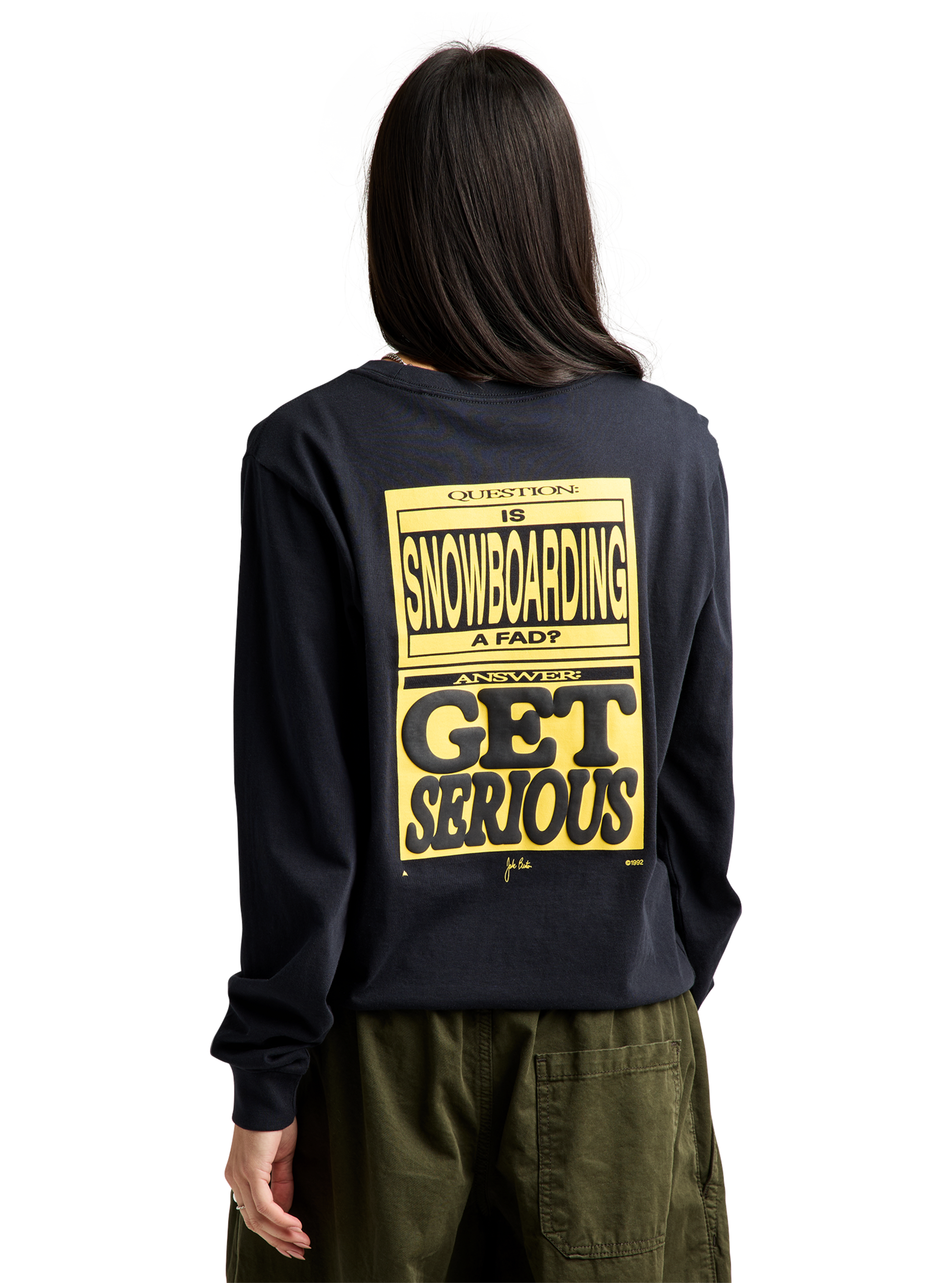 From Burton to the World ロングスリーブ Tシャツ
