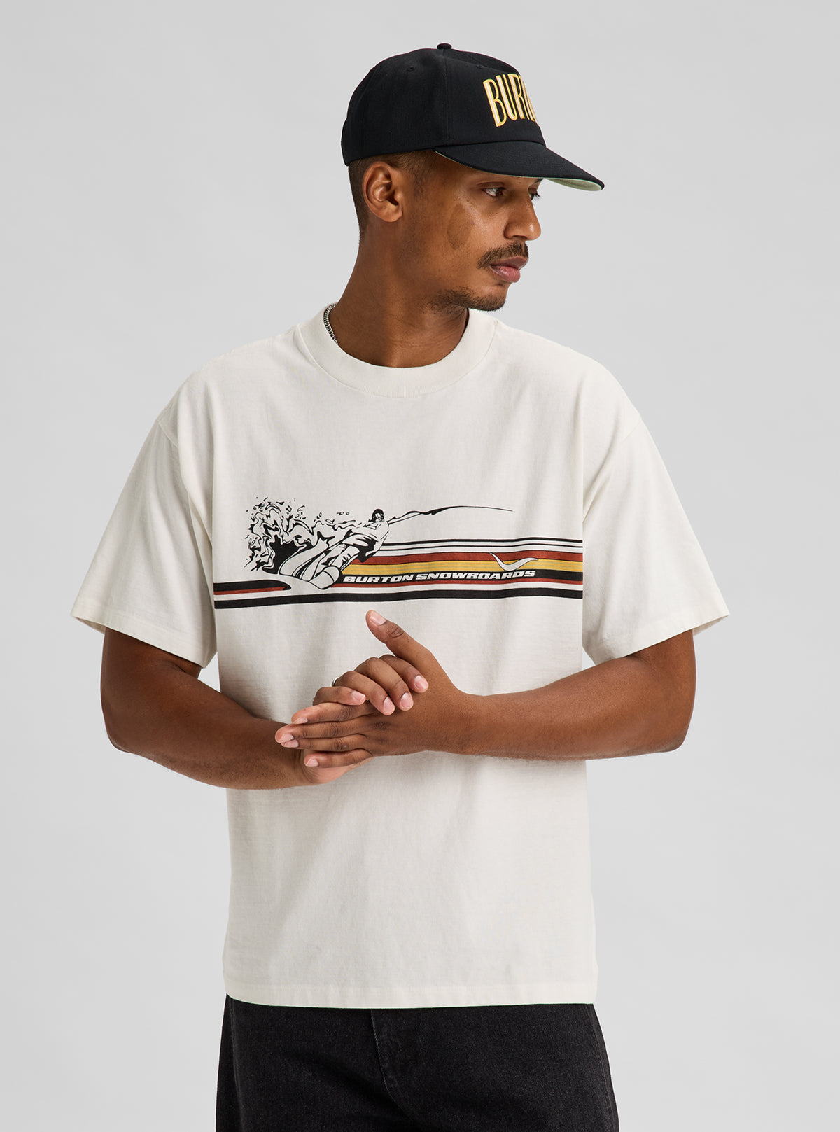 Product image of Burton 50th 98 Short Sleeve T-Shirt[Variant:Stout White]