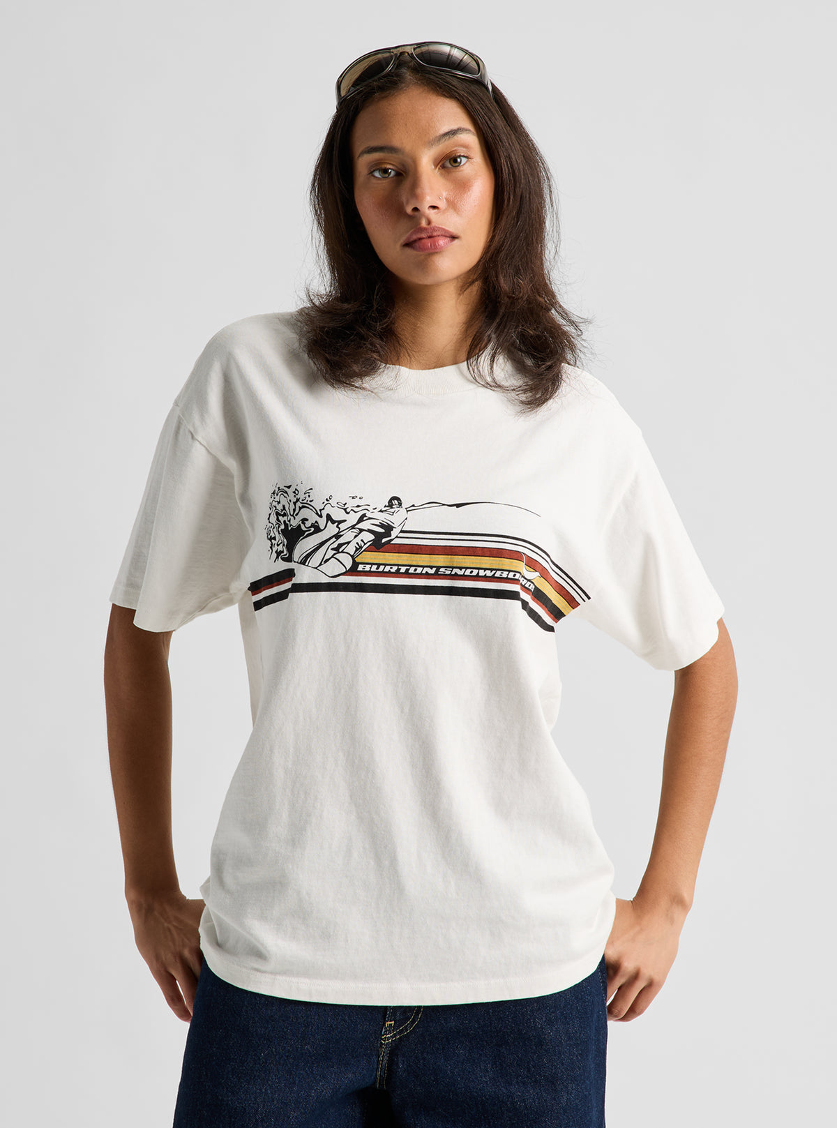 Product image of Burton 50th 98 Short Sleeve T-Shirt[Variant:Stout White]