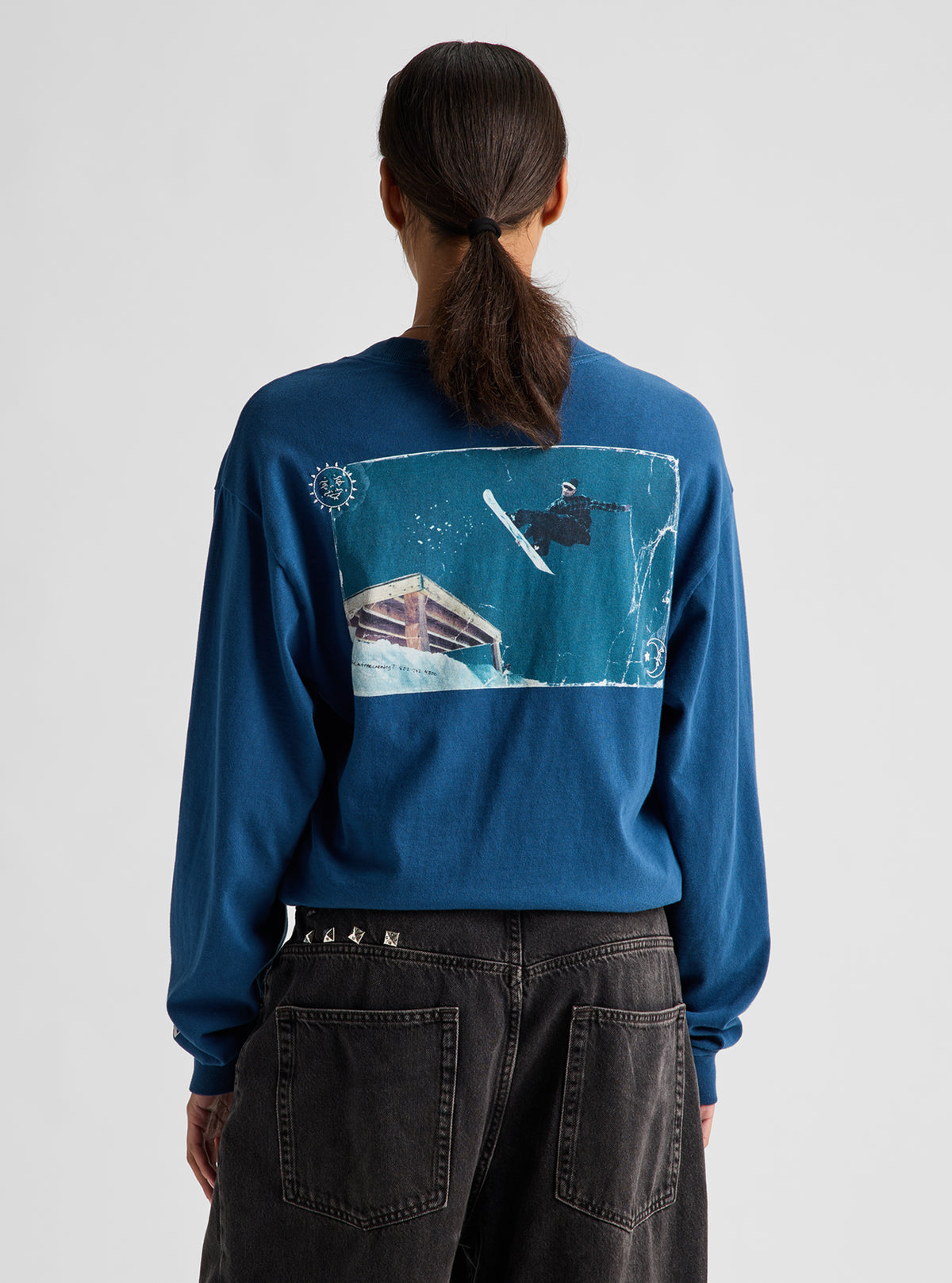 Product image of Burton 50th 93 Squared Long Sleeve T-Shirt[Variant:Selvedge Blue]