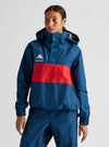 Product image of Burton 50th 85 Powdershell 3L Jacket[Variant:Selvedge Blue / Performer Red]