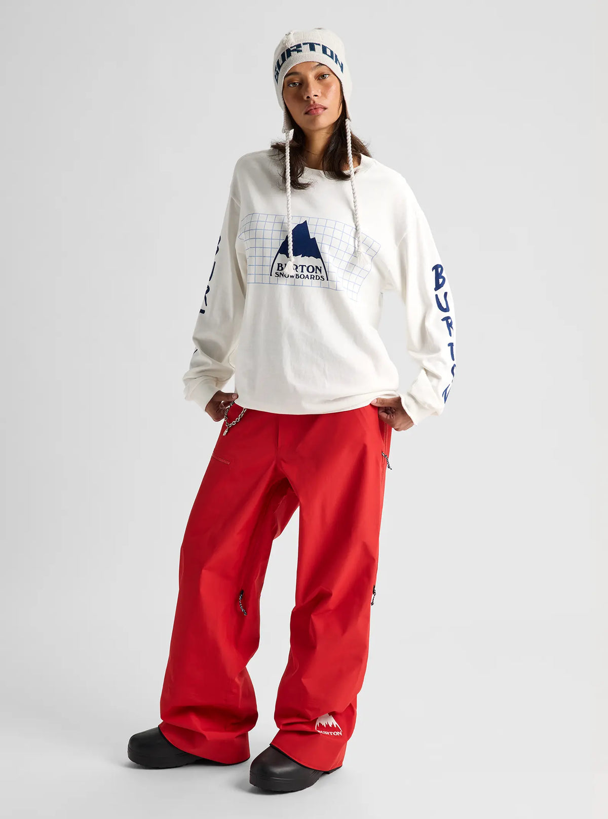 Burton 50周年 83年 スクエア ロングスリーブ Tシャツ