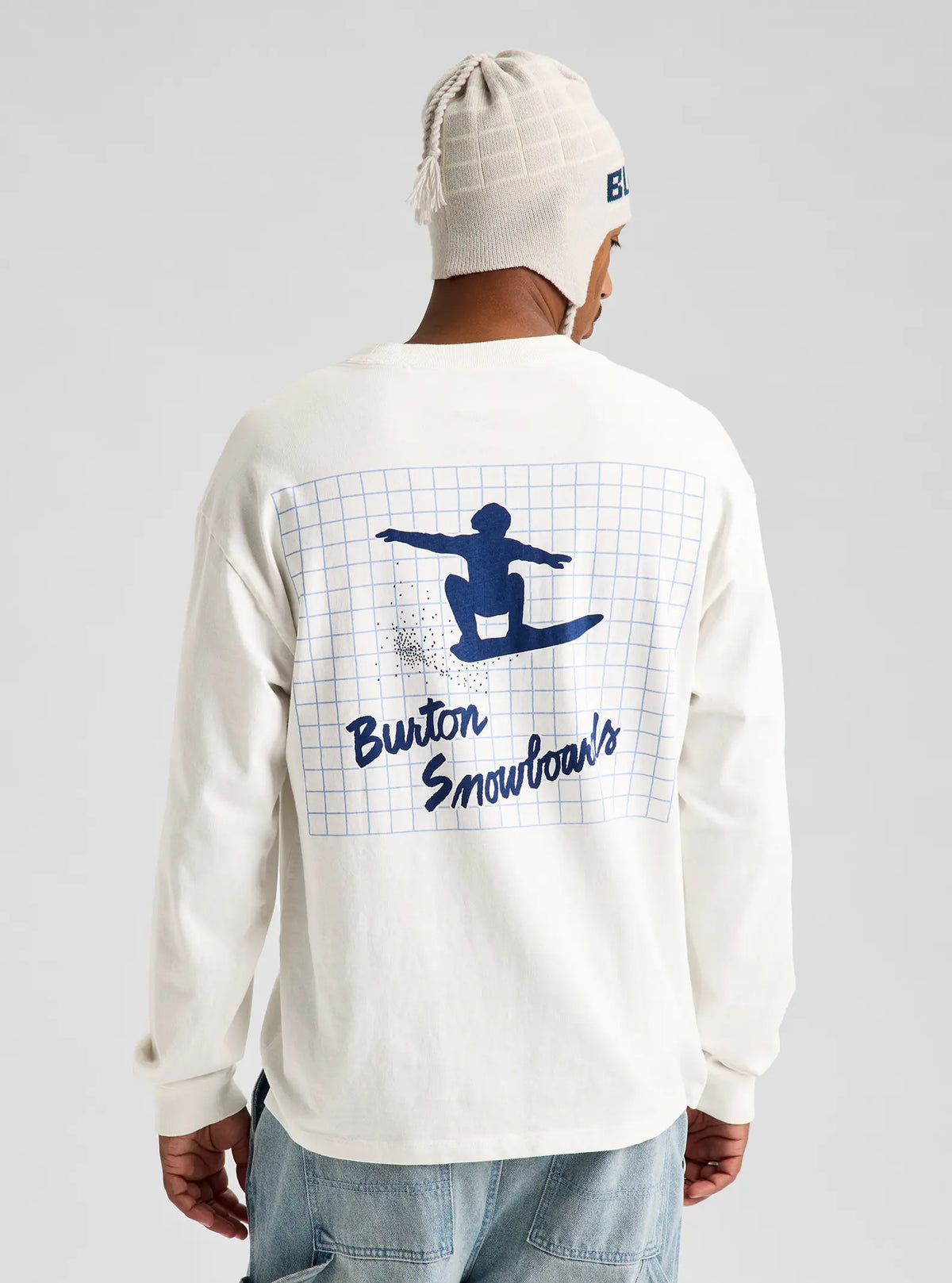 Product image of Burton 50th 83 Squared Long Sleeve T-Shirt[Variant:Stout White]