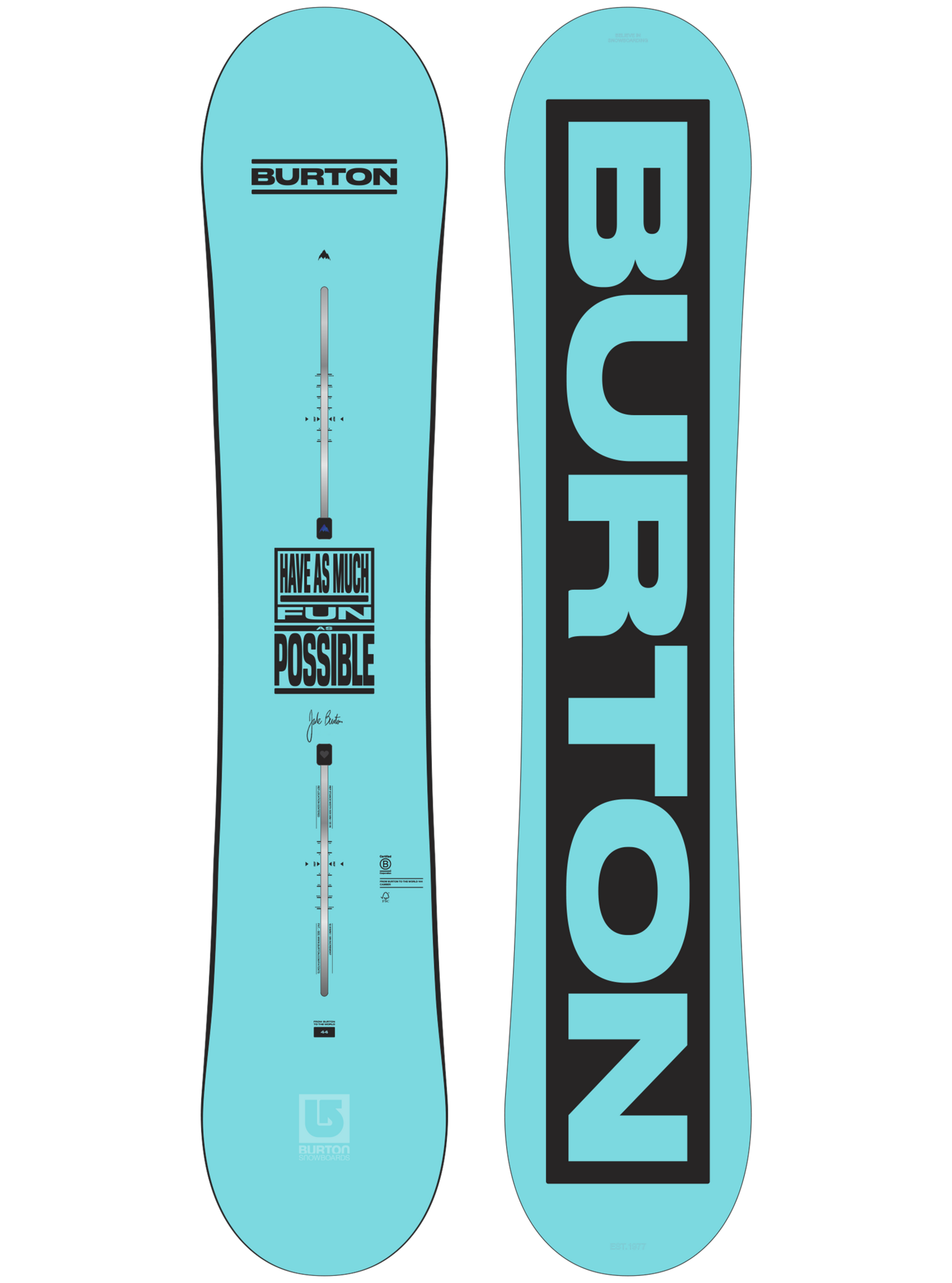 Product image of From Burton to the World Snowboard[Variant:144]