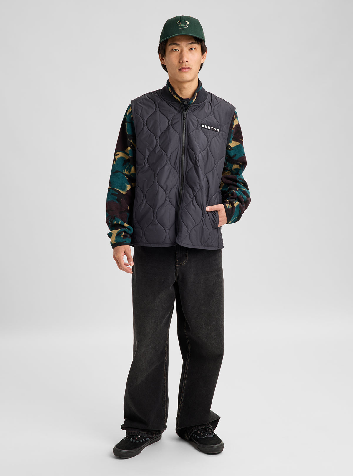 Men's Burton Quilted Synthetic Puffer Vest