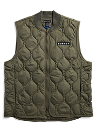 Product image of Men's Burton Quilted Synthetic Puffer Vest [Variant: Dried Moss]