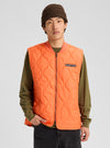 Product image of Men's Burton Quilted Synthetic Puffer Vest [Variant: Orange Popsicle]