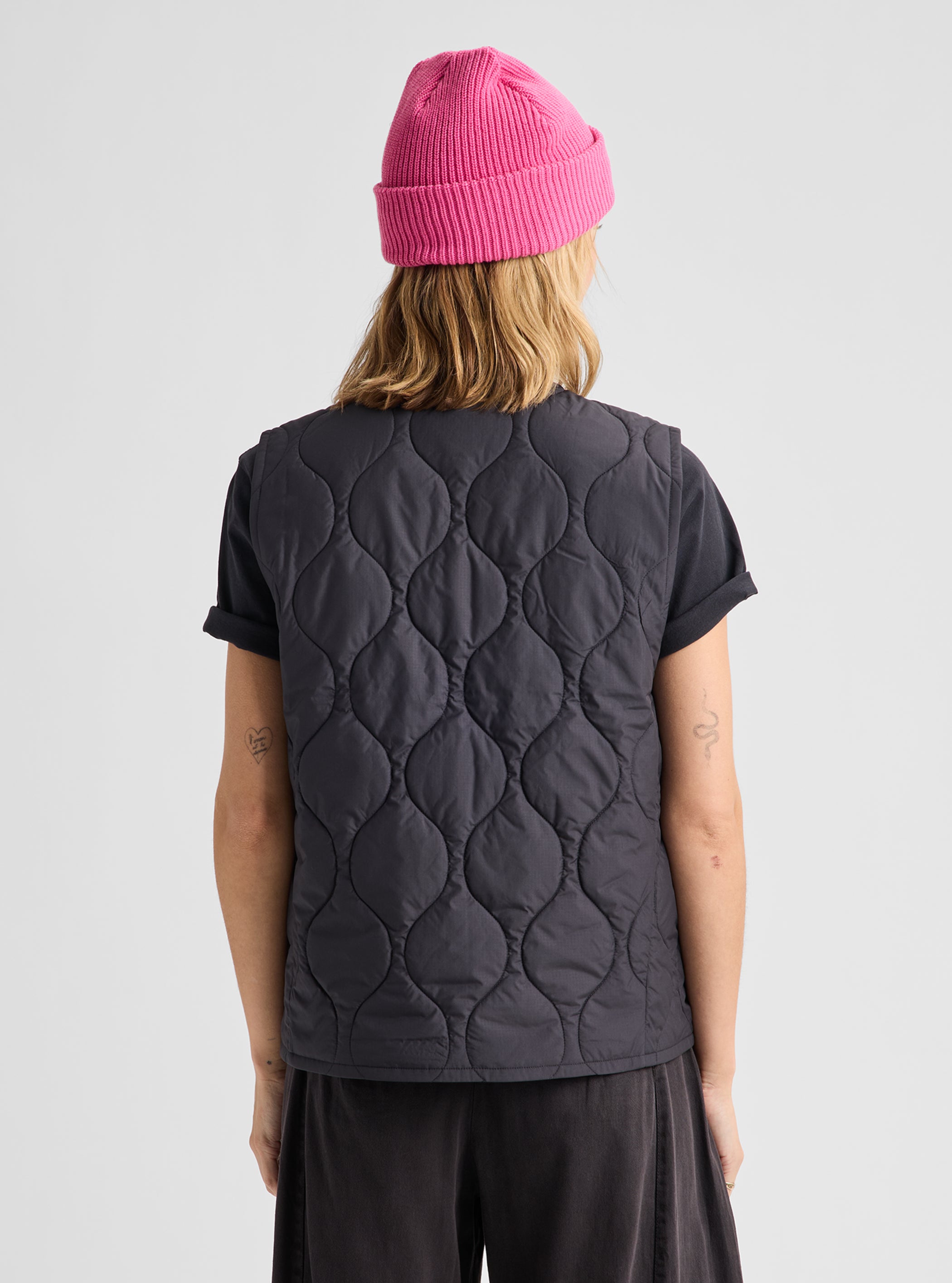 Product image of Women's Burton Quilted Synthetic Puffer Vest [Variant: True Black]