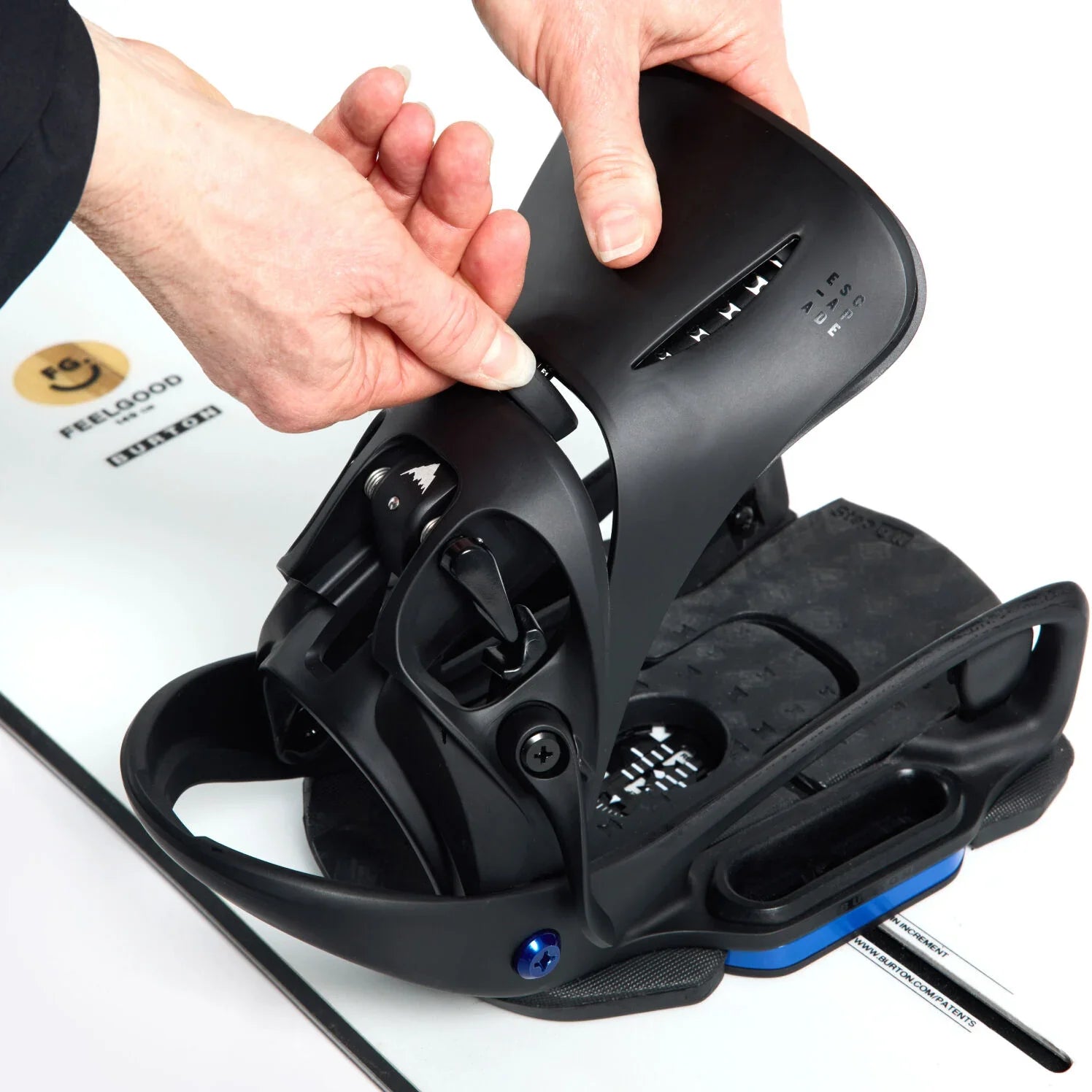EST binding forward lean adjustment
