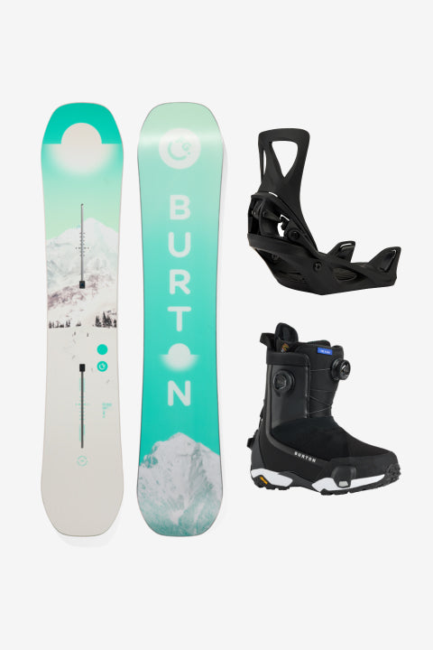Women's Feelgood and Step On rental package