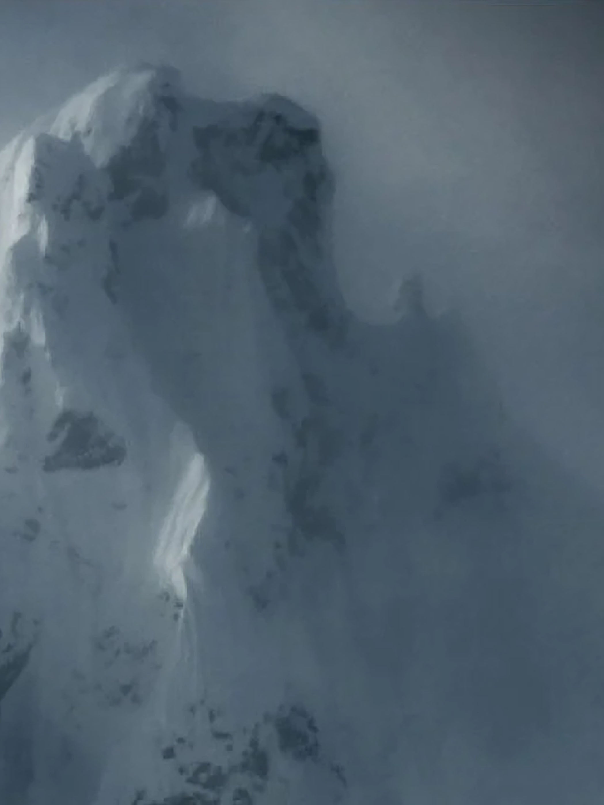 Snowy Mountain Landscape