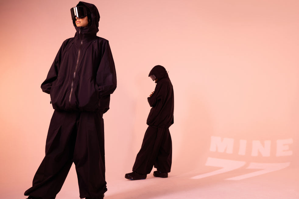 Models showcase GORE-TEX 3L Riding Pant and Jacket