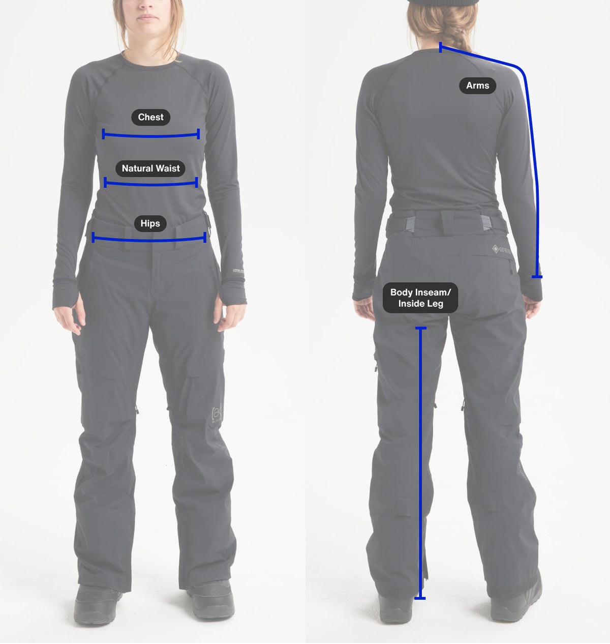 BURTON Women's How To Measure