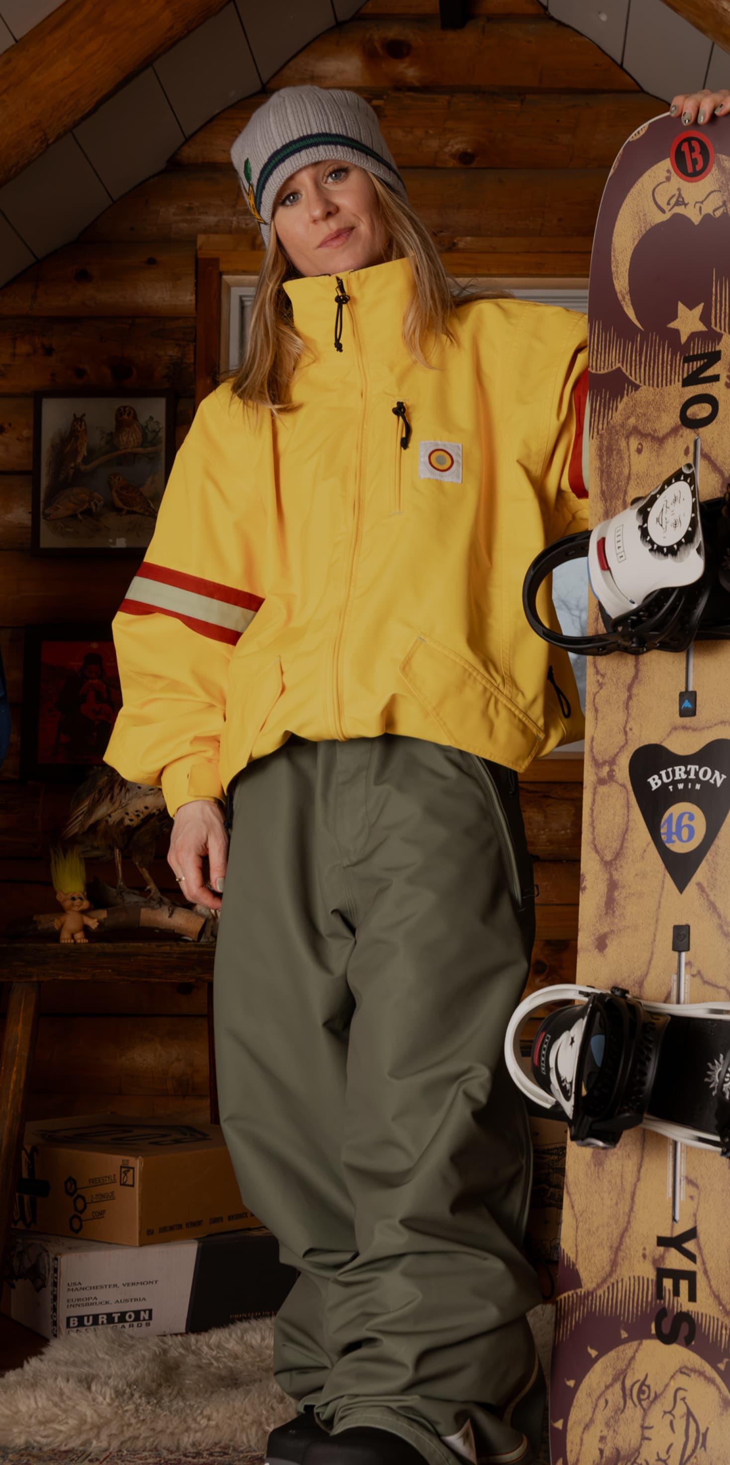 2013年モデル burtonスノーボード イエロー 5 Eras of Snowboard History: The 50th | Burton Snowboards